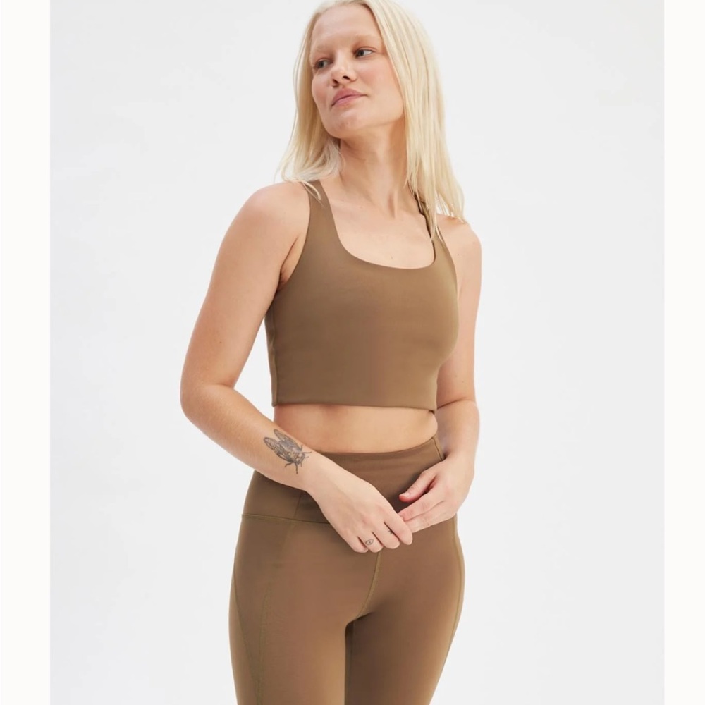 Girlfriend Collective Spruce Paloma Racerback Bra